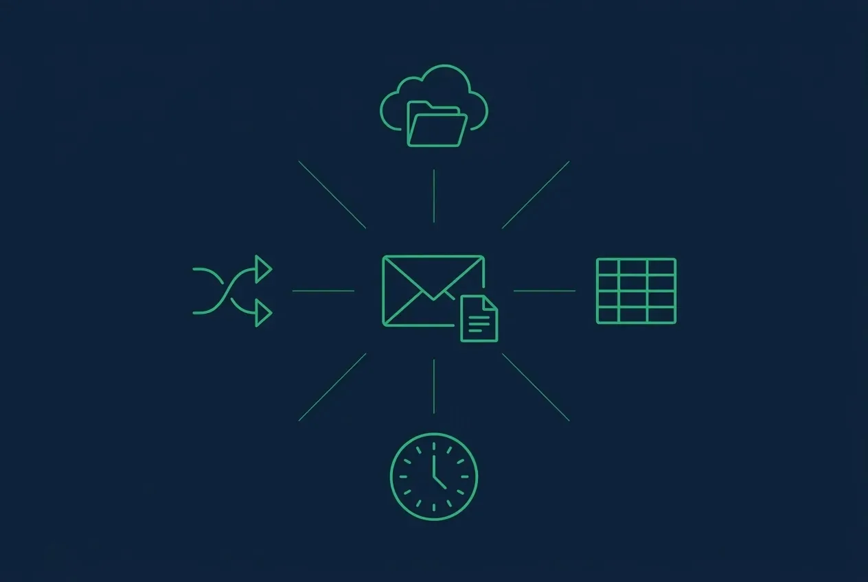 Make.com számlamentő automatizáció beállítása lépésről lépésre – Gmail és Google Drive összekötése kezdőknek